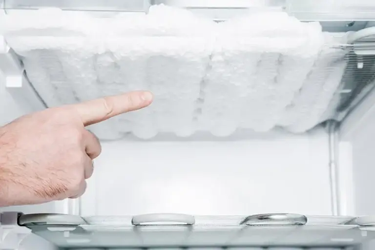 Frost Buildup Inside Freezer